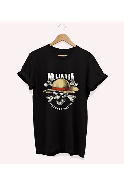remonz Μπλουζάκι One Piece Printed Oversize Crew Neck 100% Cotton Plus Size T-shirt