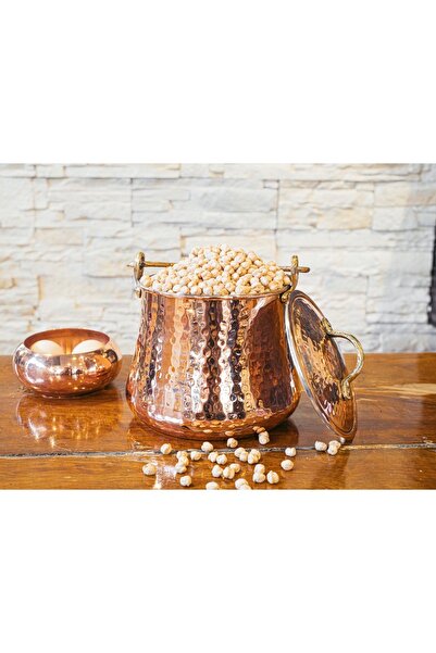 Bakır Concept Copper Copper Hammer Forged Model Bright Color 3 Lt