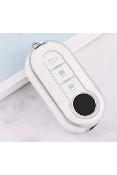 AYZ GARAGE حافظة مفاتيح Fiat-doblo-fiorino-punto-bravo-500-ducato-panda مصنوع...