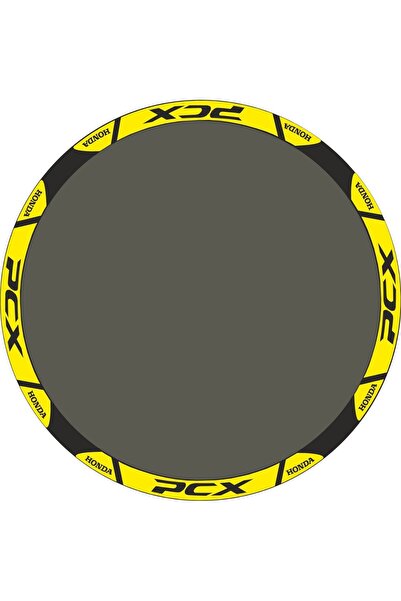 Oracal Honda Pcx Geniş Jant Baskılı Sticker Şerit Reflektör Değildir