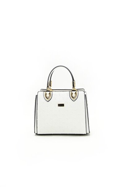 Silver Polo Beyaz - Beyaz SP1133 Kadın El Çantası
