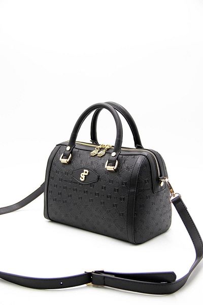 Silver Polo Black Nv1091 - Women's Handbag