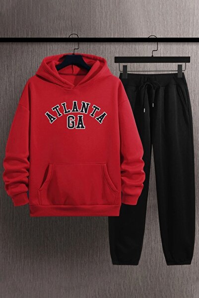 PAWWY Set de trening unisex cu imprimeu Atlanta - Design personalizat