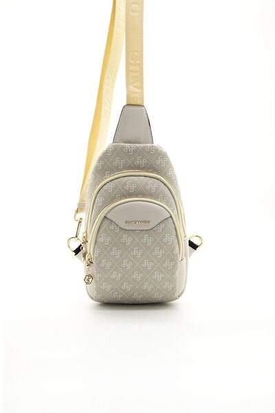 Silver Polo Bone SP959 Stone Colored Women's Waist Bag