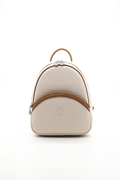 Silver Polo Silver Polo Beige - Rucsac de damă A.Taba Nv945
