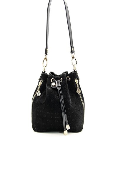 Silver Polo Siyah - Siyah SP1137 Kadın Omuz Çantası