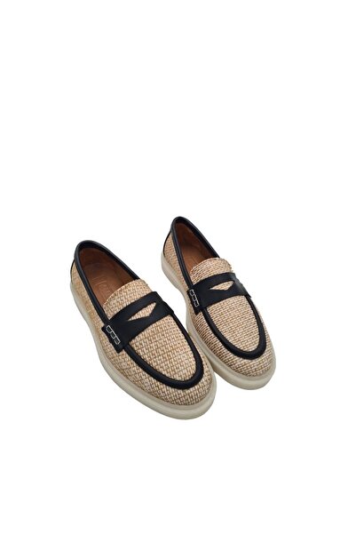 a ayak&kabım official Women's Black Casual Shoes - Genuine Leather and Linen ...