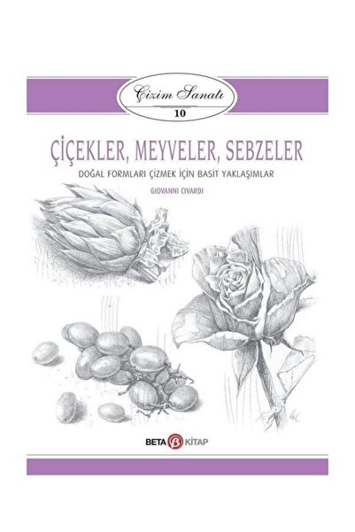 Genel Markalar Çizim Sanatı Serisi 10 Çiçekler Meyveler Ve Sebzeler