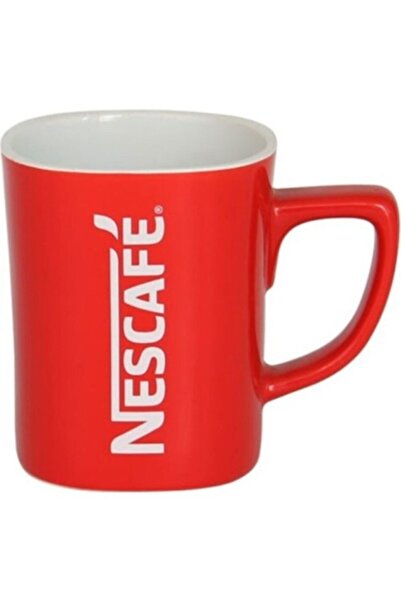 Nescafe Kırmızı Beyaz Kupa Bardak