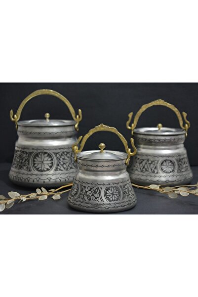 Bakır Concept Bakır Bakraç Oyma Nakışlı 500ml (İÇ-DIŞ KALAYLI)