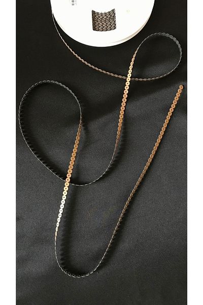Ozpas Bronze Flake Strip - 0.5 cm X 20 Mt