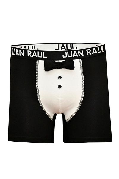 Juan Raul Ανδρικό σμόκιν παπιγιόν με σχέδιο πολύχρωμο μπόξερ