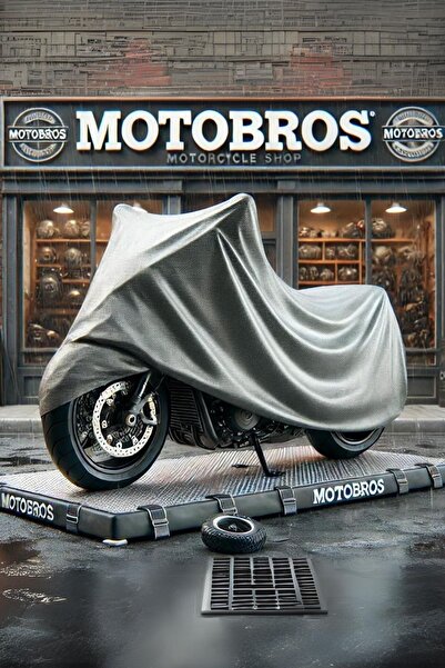 Motobros Motor Brandası Motosiklet Brandası 50-125cc Tüm Scooter Modellere Uyumludur Ekstra Kalın Su Geçirmez