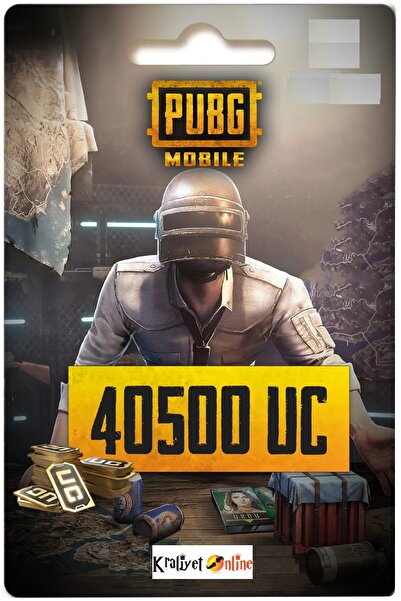 KraliyetOnline Pubg Mobile 40500 UC Global Epin