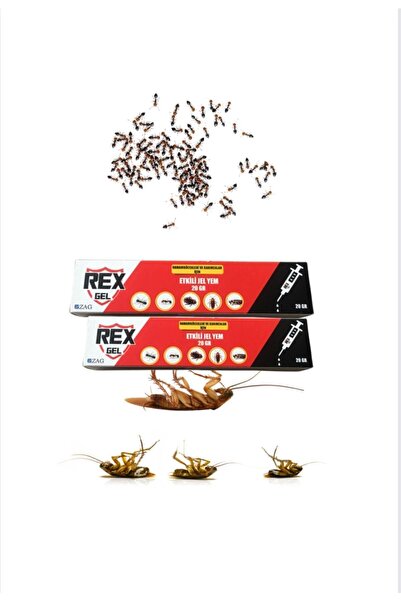 REX Çok Güçlü Hamamböceği Ve Karınca Jeli 35gr / 2 Adet