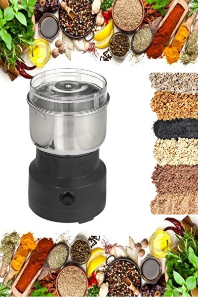 xolo Elektrikli Paslanmaz Inox Çelik Kahve Baharat Pirinç Öğütücü Elektrikli No1