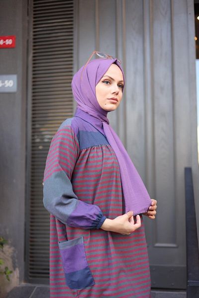 Hürremist Cotton Jazz Shawl Lilac
