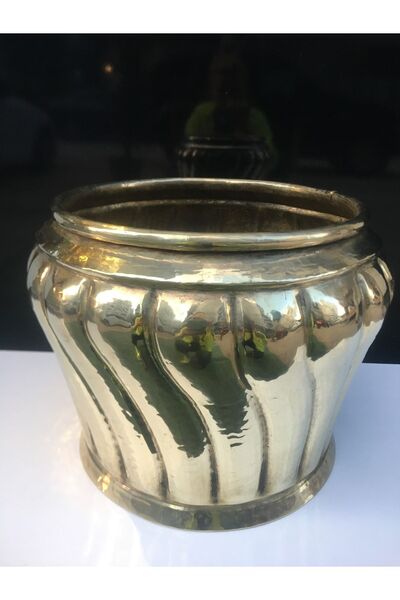 LüksAksesuar Saksı Pirinç Ağır Saksı, El Işçiliği Bakır