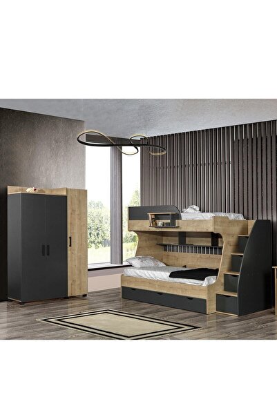 Setay Çocuk Odası - Truva Ranza 3 Kapılı Dolap