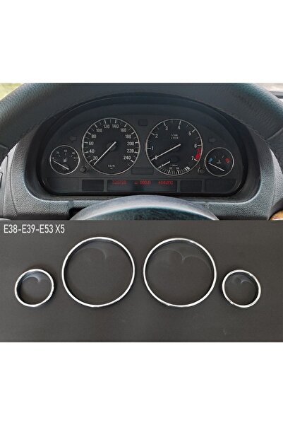 GCP German Car Parts Bmw E39 Gösterge Kadran Krom Halka Seti - E39 Krom Halka