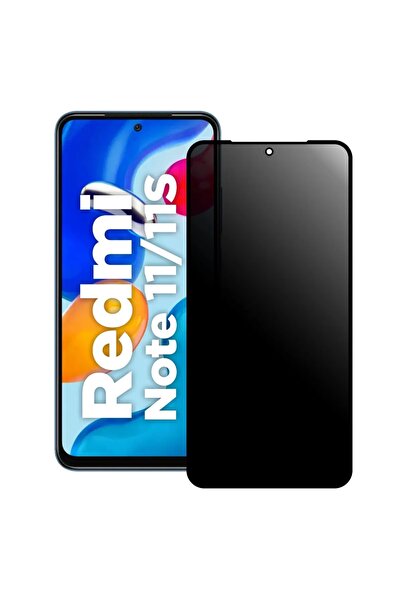 ZETT Xiaomi Redmi Note 11s - Uyumlu Privacy HAYALET - Temperli Cam Ekran Koru...