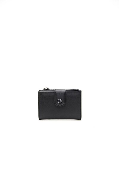 Silver Polo Black Nv1107 Women's Wallet Card Holder - Women