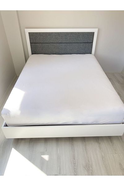 sutra 160x200 cm 100% βαμβακερό χτενισμένο - διπλό ελαστικό σεντόνι