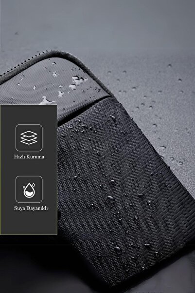 AVCA Unisex Oxfort Kumaş Telefon Bölmeli Bel Ve Çapraz Omuz Çanta Göğüs Seyahet Günlük Bodybag
