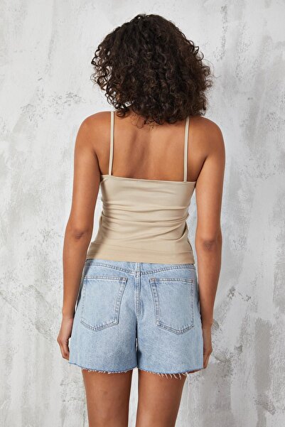 minaaise Бавовняні базові майки - тонкі бретельки, модель 27274