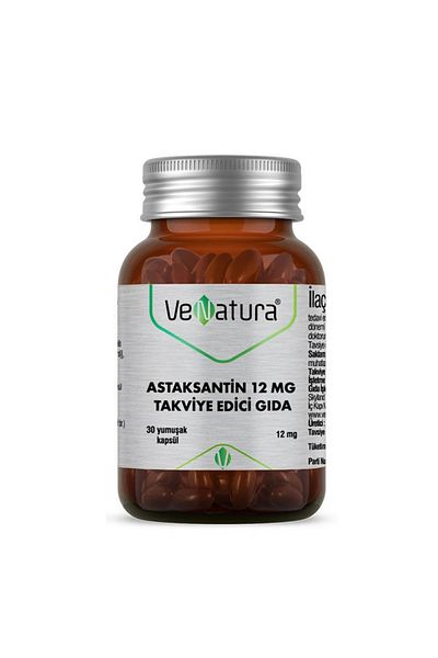 VeNatura Astacanthin Supplementary Food 30 Soft Capsules-MFREYON00650