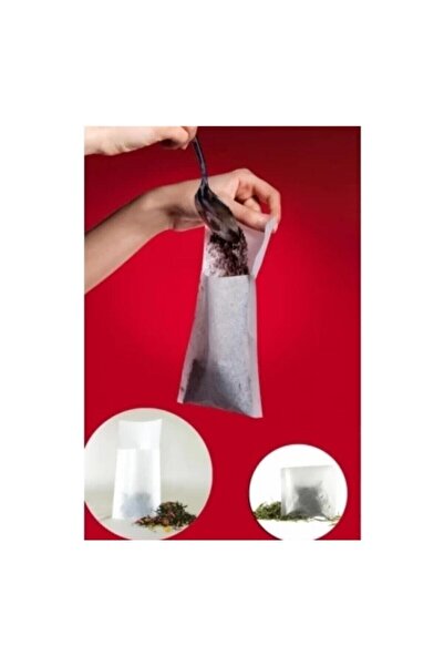 Can Can Store Kağıt Çay Demleme Poşeti Filitresi Poşetten Süzgeç 25 Li Paket Ev Ofis Seyahat