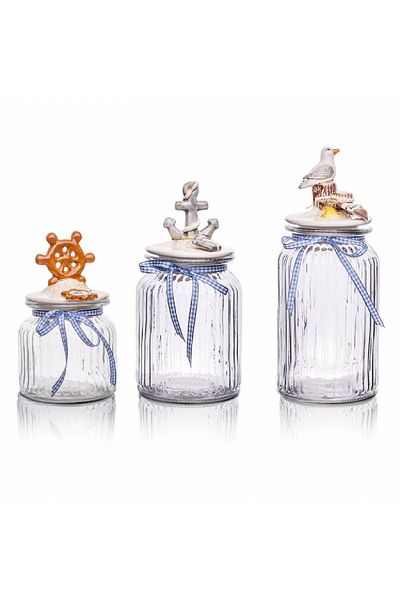 Apricot Basement Jar/Storage Container Set