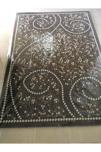 Umut بولي كلوريد الفينيل، غطاء سجاد شفاف، حافظة حماية للسجاد مقاس 160 × 230 سم
