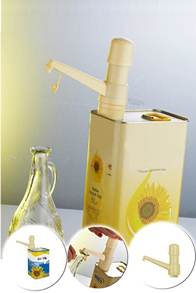 GAT Shop Ayçiçek Zeytinyağ Pompası Ile Huni Kullanmadan Hijyenik Bir Şekilde ...