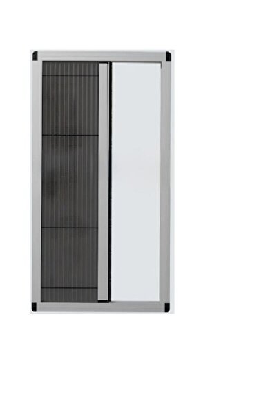 Alüminyum PLİSE (SÜRGÜLÜ) KAPI SİNEKLİĞİ BEYAZ