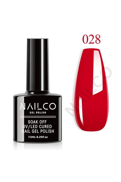Naıl Co Uv Led Kalıcı Oje 7.5 ml (Açık Kırmızı) M134 NC028