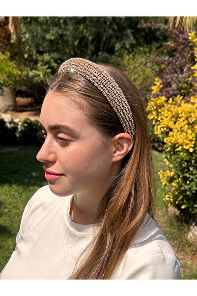 ByMerve Bym001 Full Stone Crown: Βραδινό φόρεμα Αξεσουάρ μαλλιών Κομψή αφή πο...