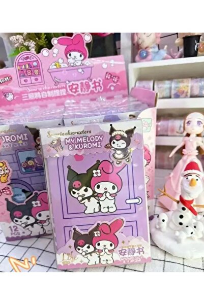 Kumik Sanrio Karakterleri Quiet Book Kuromi model 2