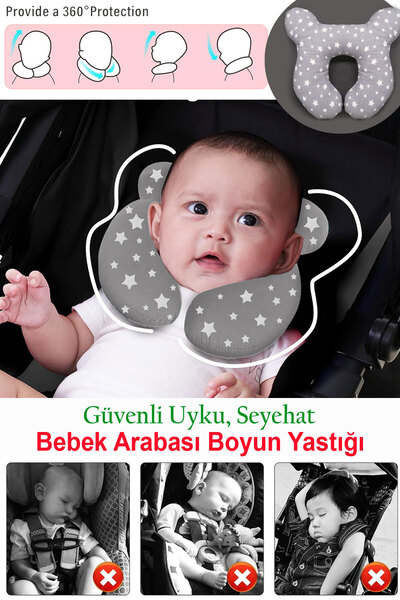 HALZEY Bebek Arabası Yastığı Puset Yastığı Sallanan Ana Kucağı Yastığı Bebek Yastığı
