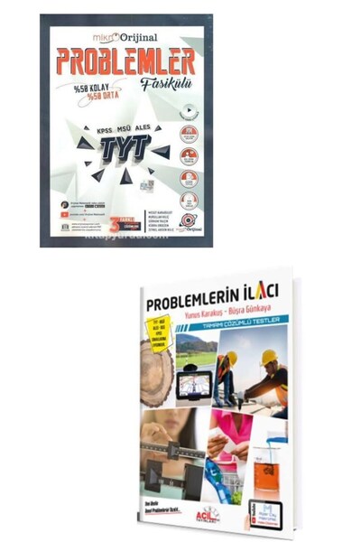 Acil Yayınları ACİL YAYINLARI PROBLEMLERİN İLACI+  YAYINLARI MİKRO  PROBLEMLE...