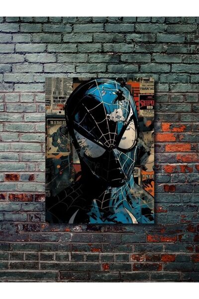 ZNC Spiderman - Marvel - Film & Dizi Posterleri, Özel Tasarım Kağıt Poster, D...