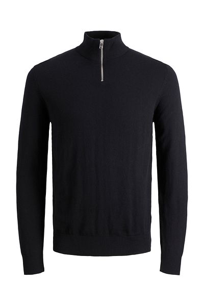 Jack & Jones JJEEMIL Yemişilim Halef Tricotaj cu fermoar