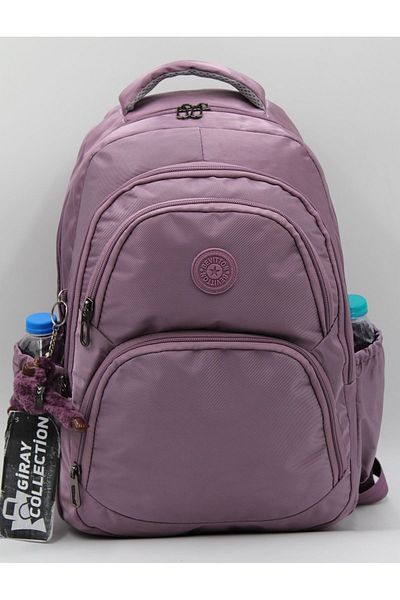 Bevitton Unisex Plum School Backpack - Water Repellent Fabric 34600