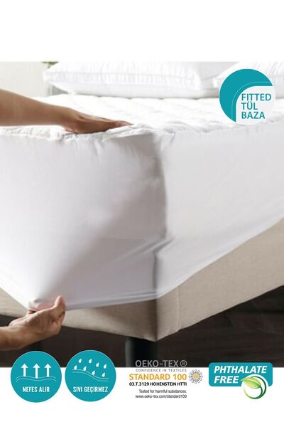 CARETEX Kapitone Fitted Su Sıvı Geçirmez Yatak Koruyucu Alez