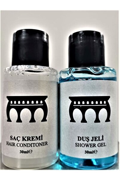 TRALLES BUKLET 35 ml Otel Tipi Tek Kullanımlık 90 Şampuan 90 Duş Jeli 90 Saç Kremi