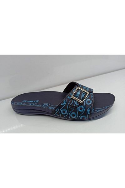 Muya Anatomical Women's Blue Slippers