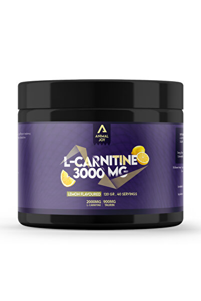 Animal Joy L-Carnitine - Karnitin - Limon Aromalı 120g - 40 Servis