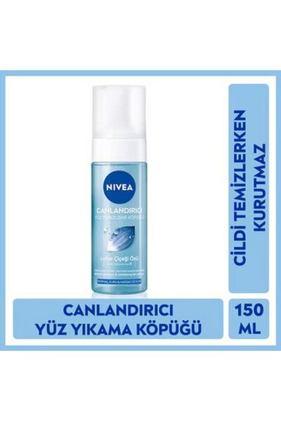 NIVEA Canlandırıcı Yüz Temizleme Köpüğü Normal Ciltler 150 ml