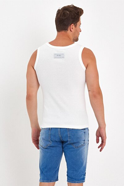 Fitmasterpro Tank Top Ribbed Halter Neck Undershirt - 3 Different Color Options