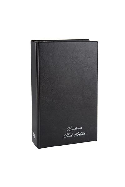2K Biala Mechanism 4 Rows Indexed Business Card Holder with 96 Card Capacity 16.5x26.5 cm